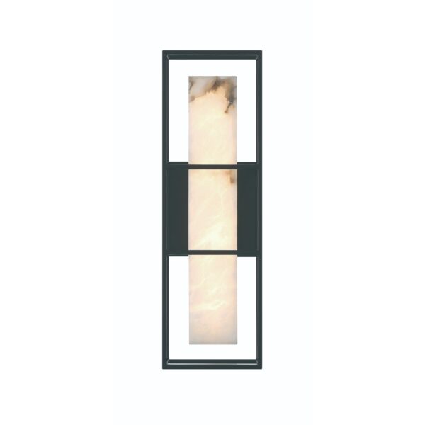 Eurofase Blakley, Outdoor , 16", Matte Black, Alabaster – Eurofase Outdoor