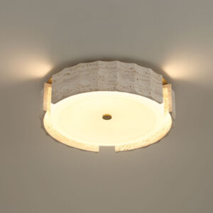 Eurofase Roslington, Flush Mount, 24", Gold, Opal Etched Glass – Eurofase Flush Mounts