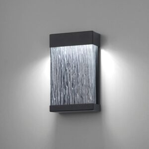 Eurofase Tiffany, Outdoor, 11", Powder Coat Black, Clear Glass – Eurofase Outdoor
