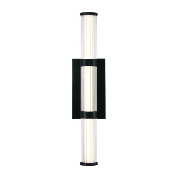 Eurofase Fayton, Outdoor, 21", Matte Black, Clear Glass – Eurofase Outdoor