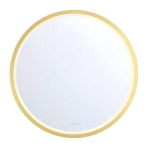 Eurofase Artell, Mirror , 42" X 42", Brushed Gold – Eurofase Mirrors
