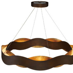 Eurofase Vaughan, Pendant, 24", Bronze-Gold Mix, Gold Steel – Eurofase Pendants