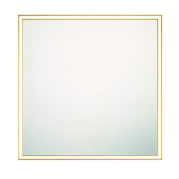 Eurofase Nixon, Mirror , 36" X 36", Anodized Gold – Eurofase Mirrors