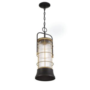 Eurofase Rivamar, Outdoor, 23", Gold-Black Mix, Clear Glass – Eurofase Outdoor
