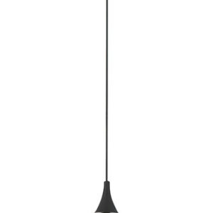 Eurofase Iissa, Pendant, 6", Matte Black, Smoked Glass – Eurofase Pendants