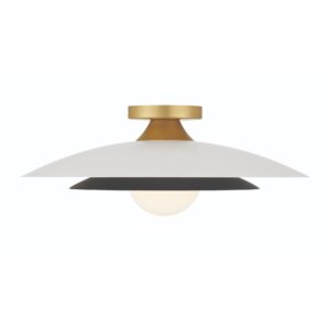 Eurofase Welsh, Flush Mount, 18", Matte White, White Glass – Eurofase Flush Mounts