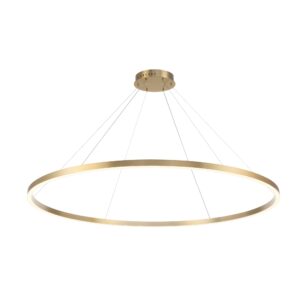 Eurofase Spunto, Chandelier, 61", Brushed Gold, White Glass – Eurofase Chandeliers