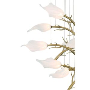 Eurofase 10-Light 23" Integrated Led Multi Drop Chandelier – Eurofase Chandeliers
