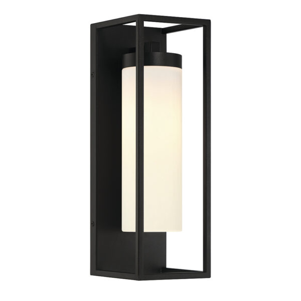 Eurofase Ren, Outdoor, 17", Powder Coat Black, White Glass – Eurofase Outdoor