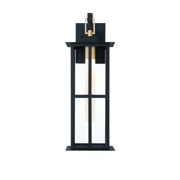 Eurofase Greyson, Outdoor, 22", Brass-Black Mix, Clear Glass – Eurofase Outdoor