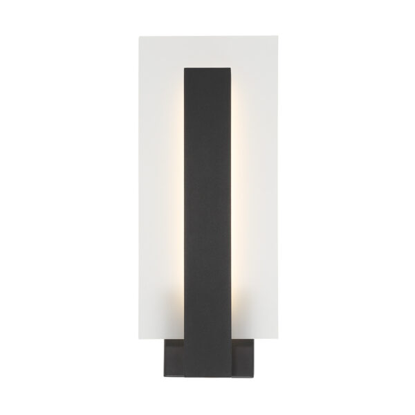 Eurofase Carta, Outdoor, 18", Matte Black, Frosted Glass – Eurofase Outdoor