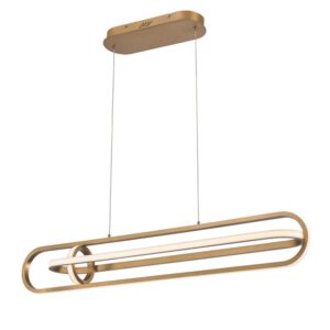 Eurofase Demark, Chandelier , 42", Matte Gold – Eurofase Chandeliers