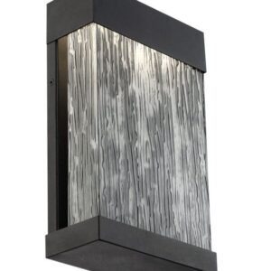 Eurofase Tiffany, Outdoor, 11", Powder Coat Black, Clear Glass – Eurofase Outdoor