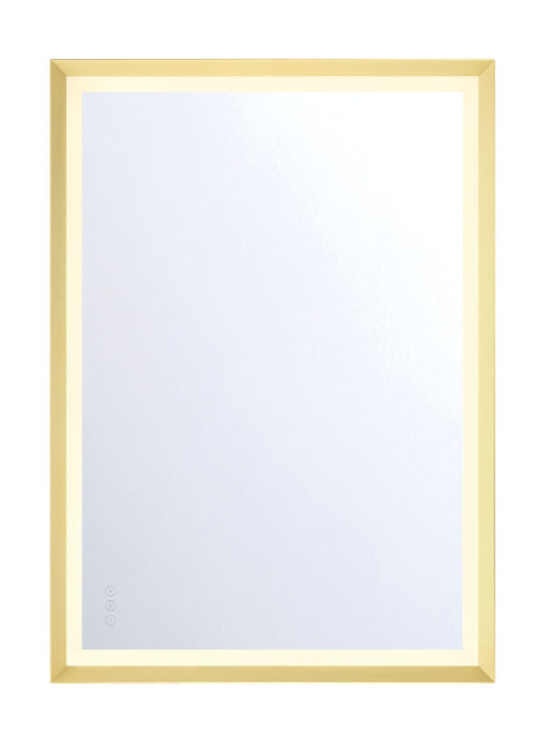 Eurofase Artell, Mirror , 30" X 42", Brushed Gold – Eurofase Mirrors