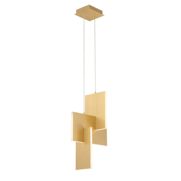 Eurofase Coburg, Pendant , 23", Gold – Eurofase Pendants