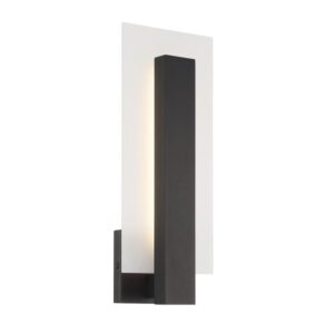 Eurofase Carta, Outdoor, 18", Matte Black, Frosted Glass – Eurofase Outdoor