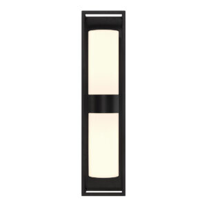 Eurofase Ren, Outdoor, 2-Light, 23", Powder Coat Black, White Glass – Eurofase Outdoor