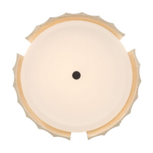 Eurofase Roslington, Flush Mount, 24", Gold, Opal Etched Glass – Eurofase Flush Mounts