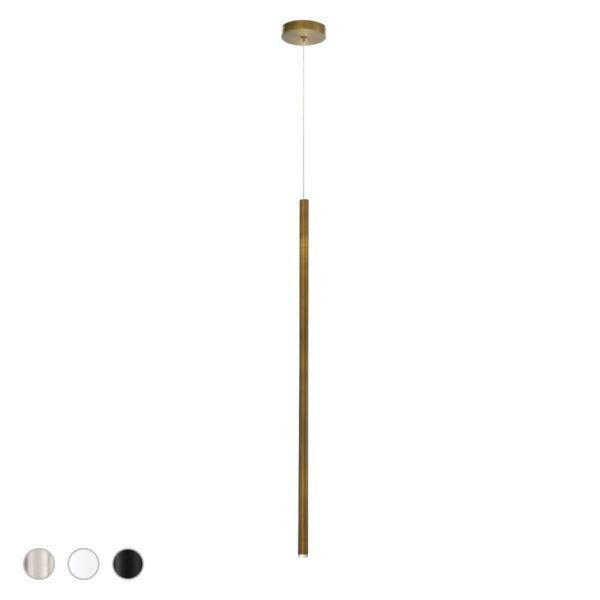 Eurofase Navada, Pendant , 36", Brushed Brass – Eurofase Pendants