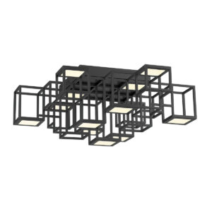 Eurofase Ferro, Flush Mount , 13-Light, 25", Matte Gold – Eurofase Flush Mounts