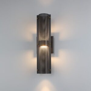 Eurofase Westcliffe, Outdoor , 2-Light, 17", Gold-Black Mix – Eurofase Outdoor