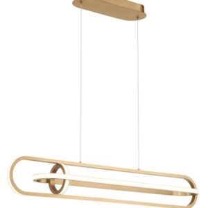 Eurofase Demark, Chandelier , 42", Matte Gold – Eurofase Chandeliers
