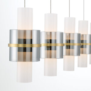 Eurofase 5-Light 42" Integrated Led Linear Chandelier – Eurofase Chandeliers