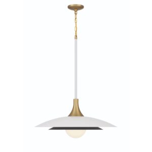 Eurofase Welsh, Pendant, 30", Matte White, White Glass – Eurofase Pendants