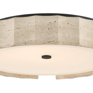 Eurofase Roslington, Flush Mount, 24", Gold, Opal Etched Glass – Eurofase Flush Mounts