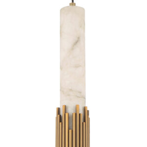 Eurofase Venna, Pendant , 23", Antique Brass, Alabaster – Eurofase Pendants