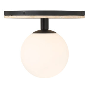 Eurofase Carnagie, Flush Mount, 8", Antique Brass, Opal Etched Glass – Eurofase Flush Mounts