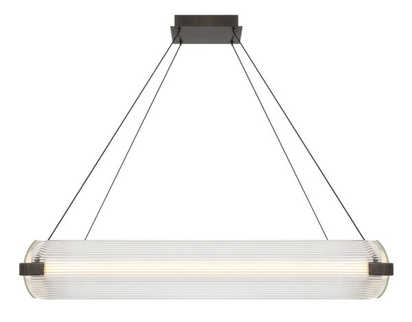 Eurofase Neoness, Chandelier, 4-Light, 34", Weathered Brass, Smoked Glass – Eurofase Chandeliers