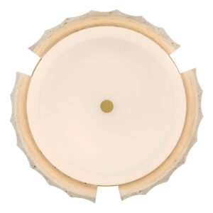 Eurofase Roslington, Flush Mount, 24", Gold, Opal Etched Glass – Eurofase Flush Mounts