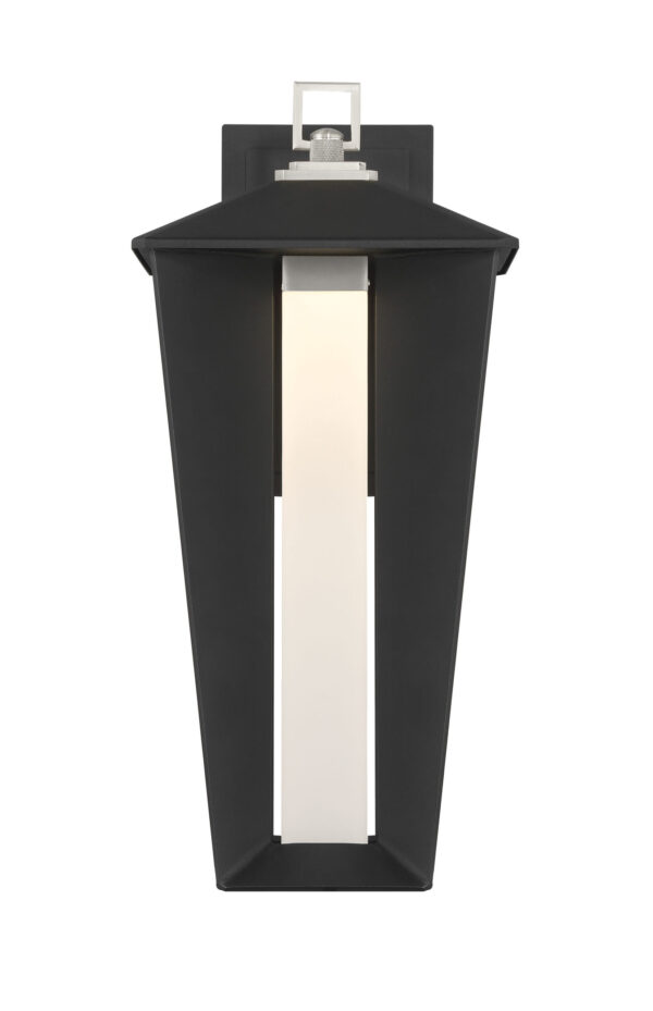 Eurofase Andson, Outdoor, 19", Satin Nickel-Sand Black Mix, Frosted Acrylic – Eurofase Outdoor