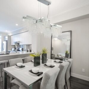 Eurofase 10-Light 51" Integrated Led Linear Chandelier – Eurofase Chandeliers