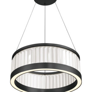 Eurofase Empra, Pendant, 24", Gold, Clear Crystal – Eurofase Pendants