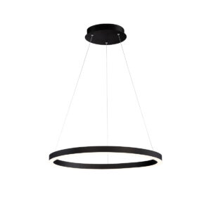 Eurofase Spunto, Chandelier, 28", Matte Black, White Glass – Eurofase Chandeliers