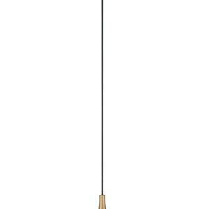 Eurofase Iissa, Pendant, 6", Matte Black, Smoked Glass – Eurofase Pendants
