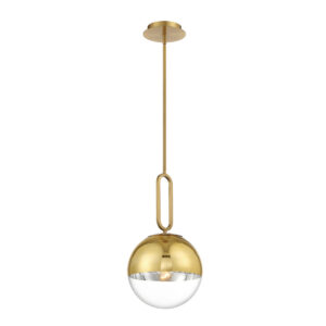 Eurofase Prospect, Pendant, 10", Gold, Clear Glass – Eurofase Pendants