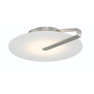 Eurofase Nuvola, Flush Mount , 17", Satin Nickel