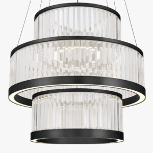 Eurofase Empra, Chandelier, 5-Light, 47", Gold, Clear Crystal – Eurofase Chandeliers