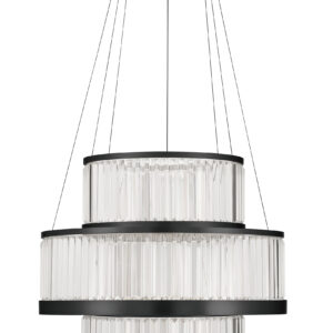 Eurofase Empra, Chandelier, 5-Light, 47", Gold, Clear Crystal – Eurofase Chandeliers