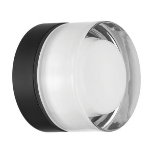 Eurofase Sternn, Outdoor, 5", Matte Black, Clear Ribbed Glass – Eurofase Outdoor