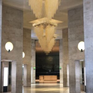 Eurofase Bloomfield, Chandelier, 18-Light, 31", Matte Gold, Gold Aluminum – Eurofase Chandeliers