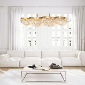 Eurofase 15-Light 59" Grand Chandelier – Eurofase Chandeliers