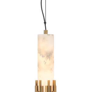 Eurofase Venna, Pendant , 23", Antique Brass, Alabaster – Eurofase Pendants