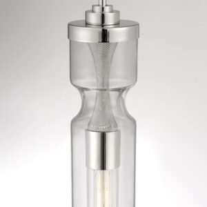 Eurofase Mistero, Pendant, 21", Satin Nickel, Clear Glass – Eurofase Pendants