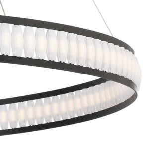 Eurofase Forster, Chandelier , 60", Matte Black – Eurofase Chandeliers