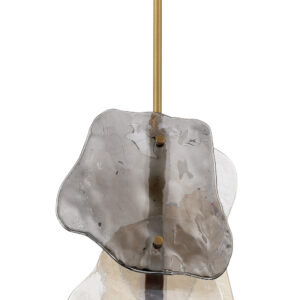 Eurofase Grotto, Pendant, 36", Polished Nickel, Mixed Glass – Eurofase Pendants