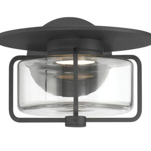Eurofase Florin, Outdoor, 7", Sand Black, Clear Glass – Eurofase Outdoor